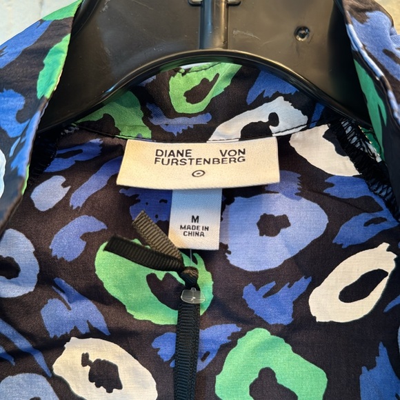 DVF/Target jumpsuit multicolor blues - Picture 4 of 6
